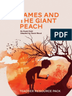 James and The Giant Peach: Teacher Resource Pack