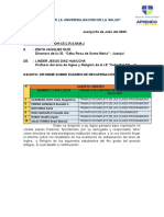 Informe de Examne de Subsanacion Ceba RSM - 4