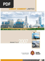 Download Lucky Cement Annual Report 2007 by scorpian7 SN4780452 doc pdf