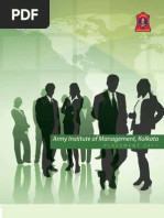 Download AIMK Placement Brochure 2010-11 by Army Institute of Management Kolkata SN47804571 doc pdf