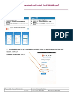 Install KRONOS App PDF