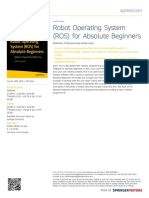 Robot Operating System (ROS) For Absolute Beginners: Robotics Programming Made Easy