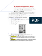 Growth Development of The Head