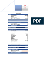 Proyección Ejecución de Caja y Estado de Resultados 