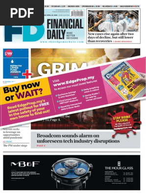 The Edge Daily Financial Market 2020042 Pdf Barrel Unit Petroleum