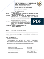 INFORME #047 Ampliacion de Plazo Puntos Geodesicos 60 Dias