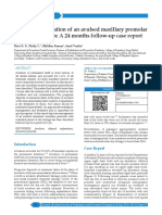 Delayed Replantation of An Avulsed Maxillary Premolar With Open Apex: A 24 Months Follow-Up Case Report