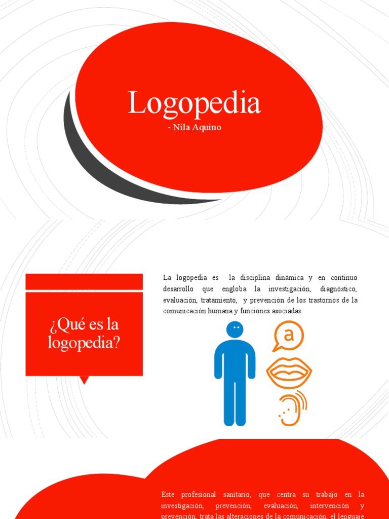 Logopedia | PDF | Patología del habla y Lenguaje | Psiquiatría
