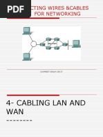 Connecting Wires &cables For Networking: Gurpreet Singh Cse/It