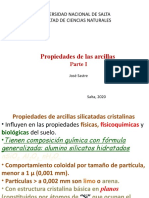 1º Parte CLASE 7 FISICO-QUÍMICA DEL SUELO A Propiedades de Las Arcillas 2020