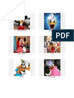 Disney Characters Title