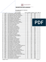 Inscriptos Por Comisión: Año Académico: 2020 Período Lectivo: Segundo Cuatrimestre Sede: 01 - Sede Central