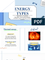 Types of Energy by Marco Antonio