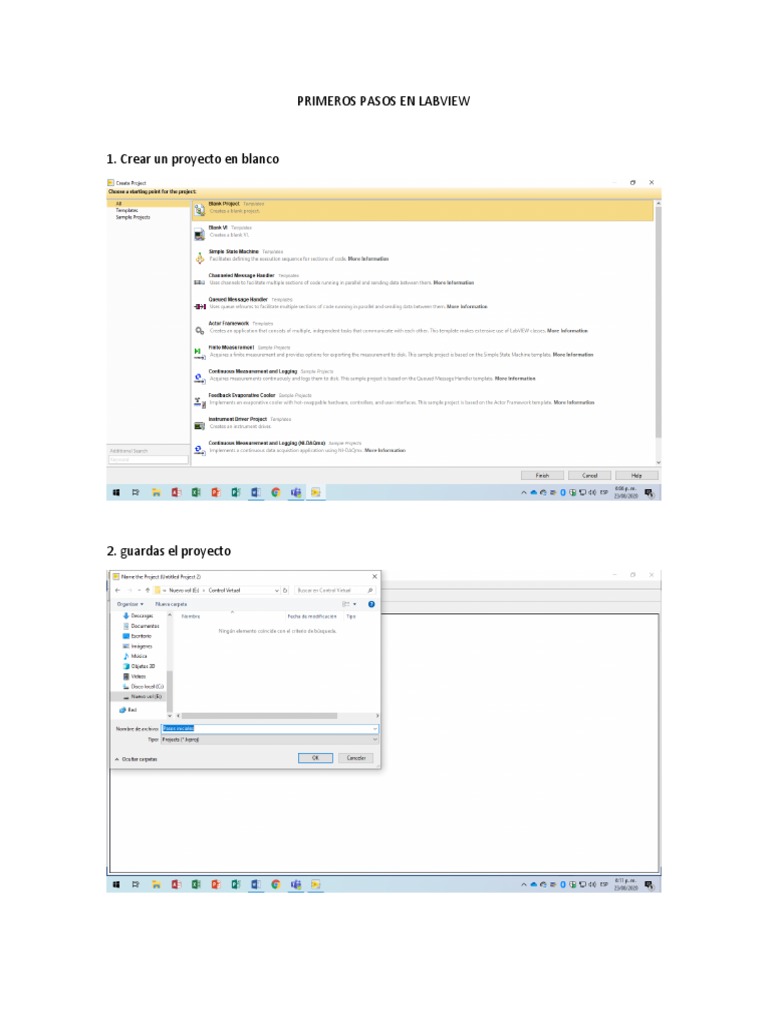 Primeros Pasos en Labview | PDF