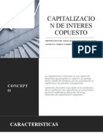 Capitalizacion de Interes Copuesto