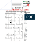 Grammar Crossword PDF