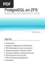 Postgresql On ZFS: Replication, Backup, Human-Disaster Recovery, and More