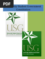 USG Constitution With STCG