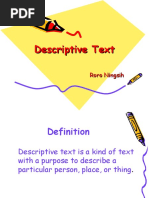 Descriptive Text