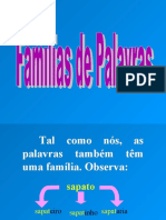 Famílias de Palavras