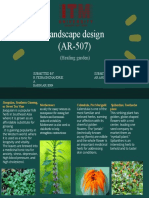 Landscape Design (AR-507) : (Healing Garden)