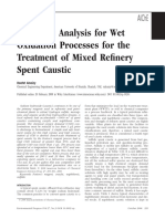Economic Analysis For Wet Oxidation Processes For The Treatment of Mixed Refinery Spent Caustic