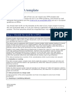 Sample DPIA Template: Step 1: Identify The Need For A DPIA