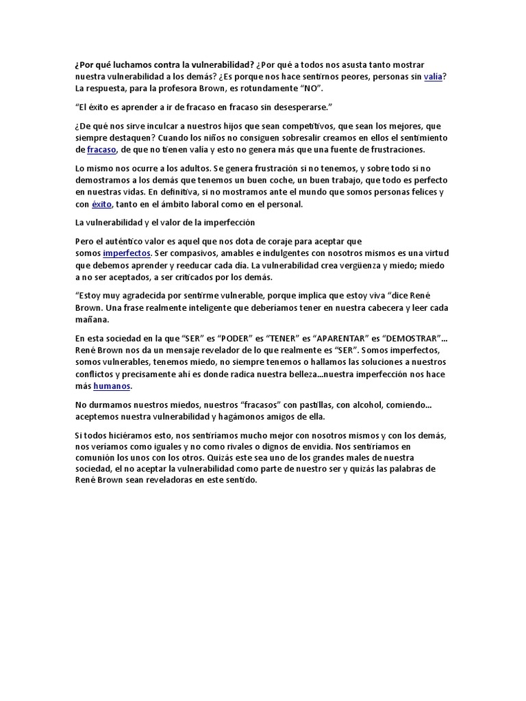 Brene Brown | PDF