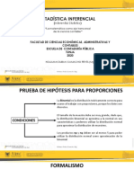 Modulo Inferencial 12 - Prueba de Hipotesis - Proporxion PDF