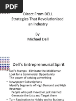 Direct From DELL Strategies That Revolutionized An Industry by Michael Dell