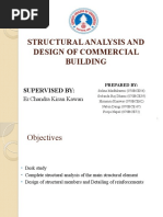 Structural Analysis and Design of Commercial Building: Supervised by