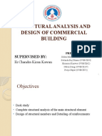 Structural Analysis and Design of Commercial Building: Supervised by