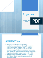 Argentina: "Argentina Beats To Your Rhythm"