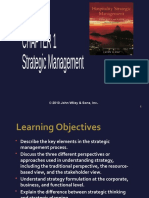 Hospitality Strategic Management