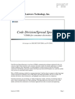 Code Division/Spread Spectrum: Lanwave Technology, Inc