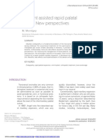 Mini-Implant Assisted Rapid Palatal Expansion: New Perspectives