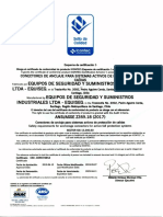 Certificado ANSI Z359.18 (2017)