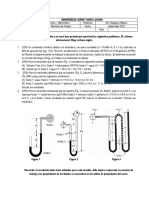 6 Ejercicios - Manometría 2020-2S PDF