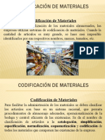 MAT #8A - Codificación de Materiales