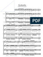 Siyahamba (SATB) - Anónimo