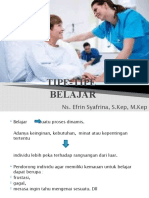 Tipe Tipe Belajar