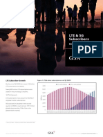 Market Growth and Forecasts: Lte & 5G Subscribers