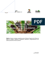 Sistema Producto - Plan Rector Chiapas 2004 - 2014-PalmaAceite