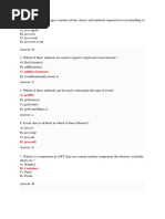 Tyit - Old Sem - V - Adv Java MCQ