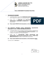 Professional Assessment Examination (Pae) : Lembaga Jurutera Malaysia
