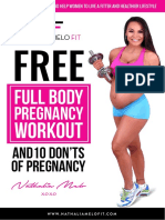 Free Full Body Pregnancy Workout