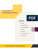 Draft SOP & IK Penagihan & Potongan PIutang