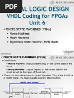 Digital Logic Design: VHDL Coding For Fpgas Unit 6