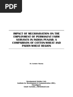 Impact of Mechanisation On The Employmen PDF