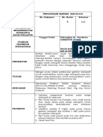 SOP Marker Sign Radiologi